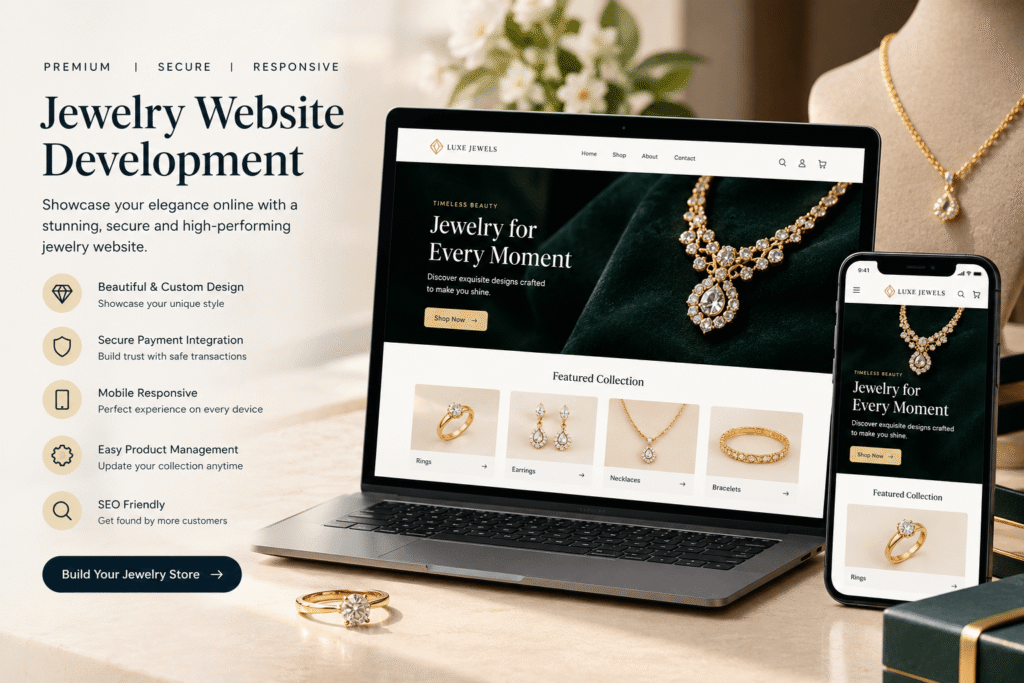Jewelry Website Development