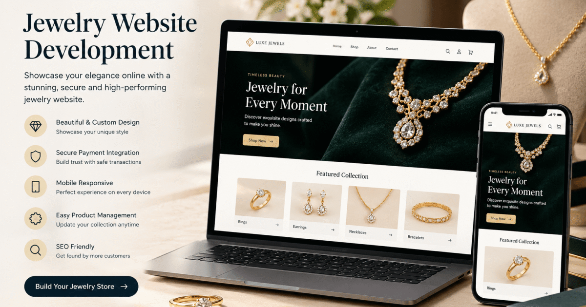 Jewelry Website Development