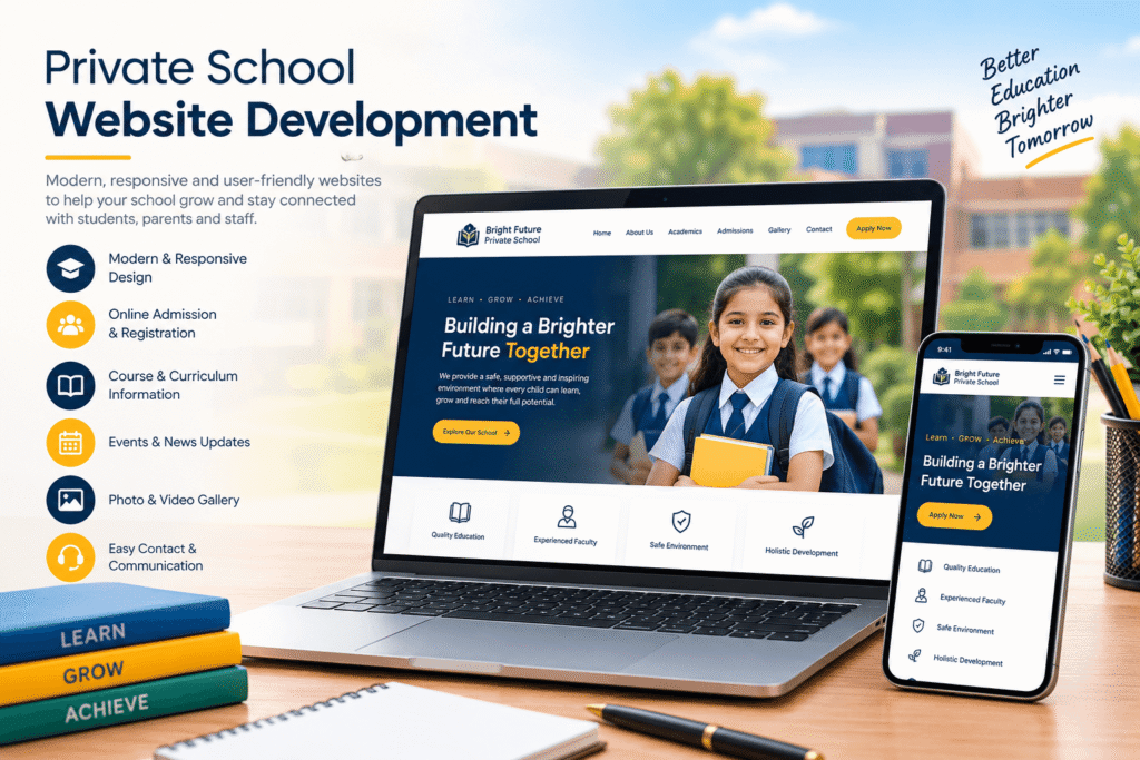 Private School Website Development