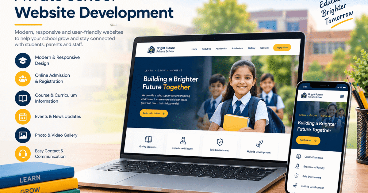Private School Website Development