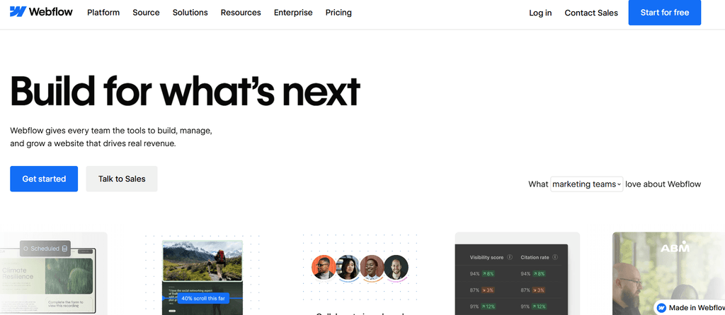 webflow